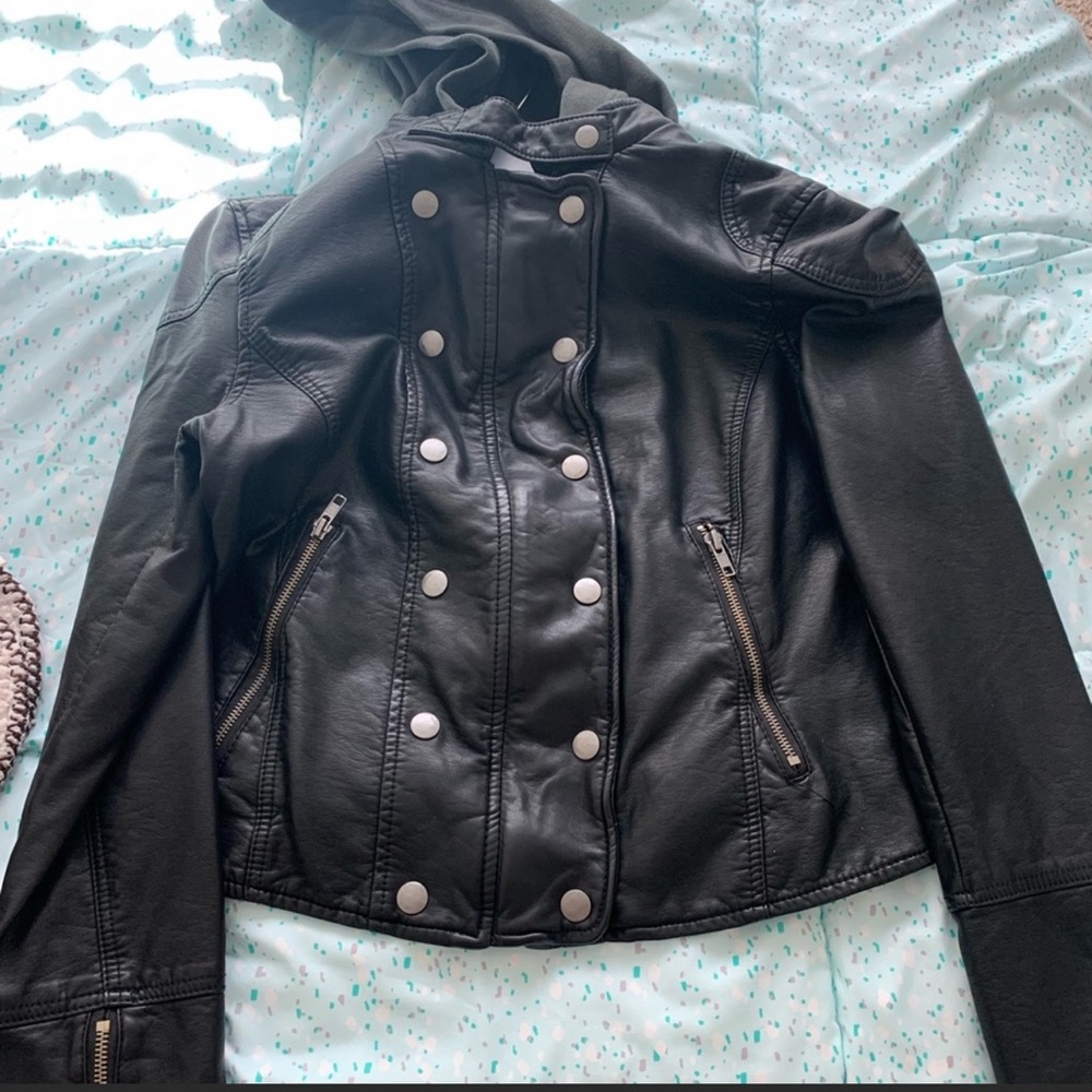 NWT Free People Vegan Leather Jacket!